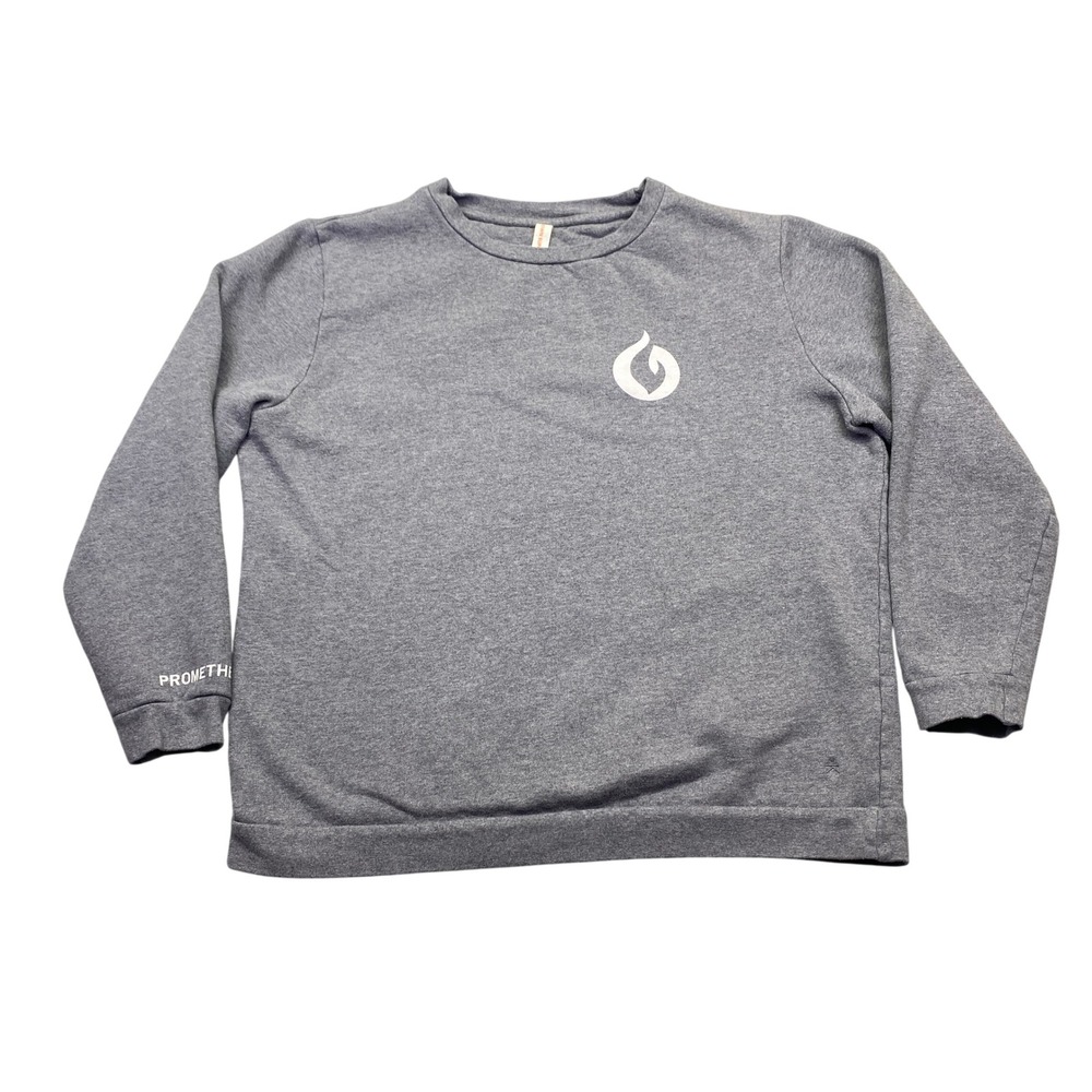 Known Supply Prometheus B Corp Organic Cotton Sweatshirt Gray Mens‎ Large